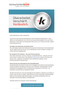 Titelseite: Newsletter 01