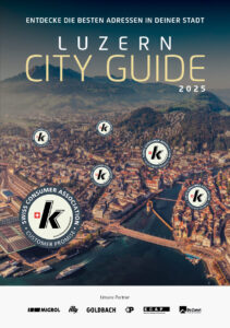 Titelseite: City Guide LUZERN