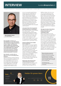 Titelseite: Kundenversprechen