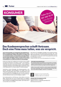 Titelseite: Konsumer